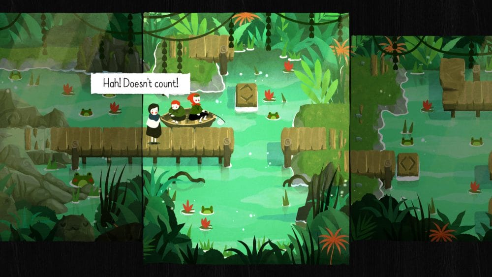 Gameplay screenshot from Paper Trail