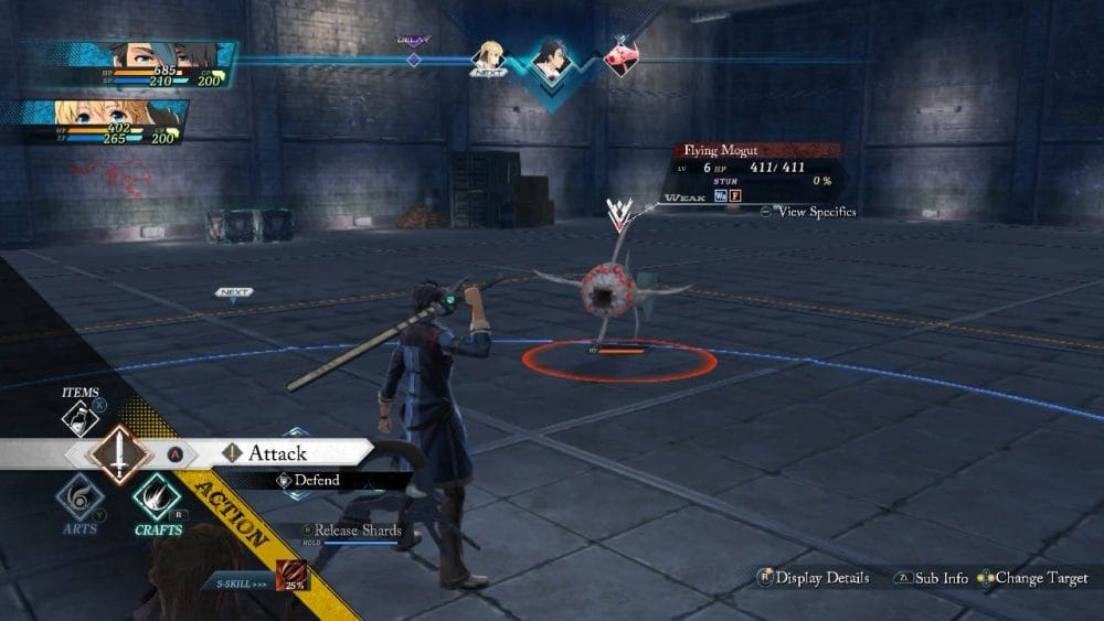 Turn Based Combat in Legend of Heroes: Trails Through Daybreak