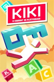 Kiki - A Vibrant 3D Platformer cover art.