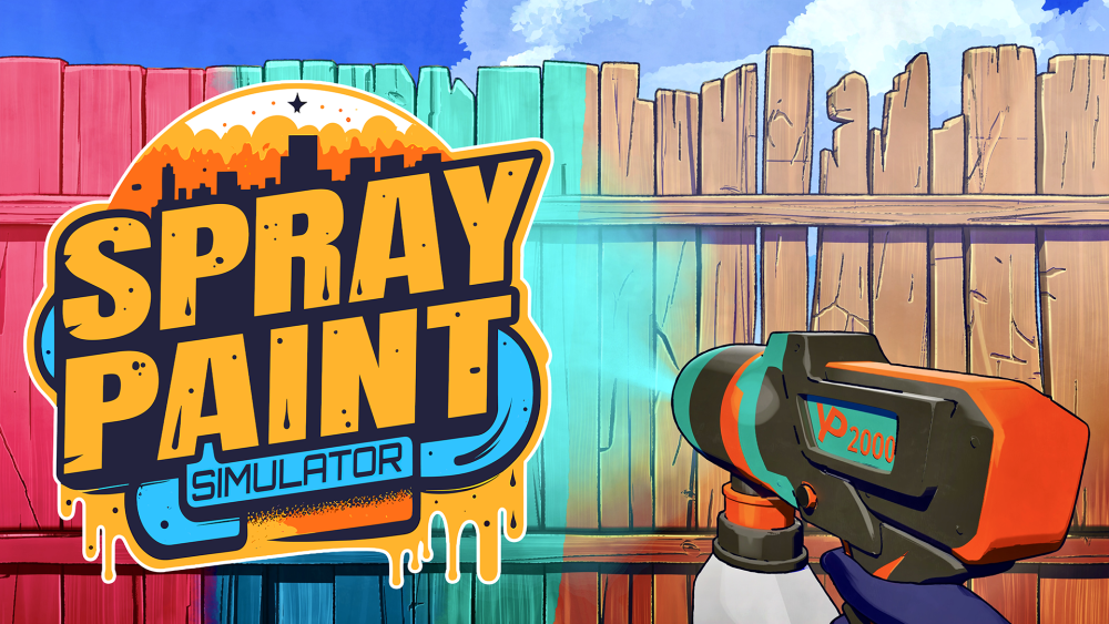Spary Paint Simulator logo - Gamer Social Club