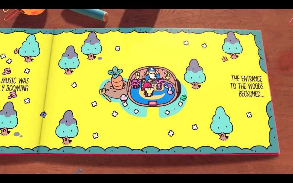 Storybook in The Plucky Squire