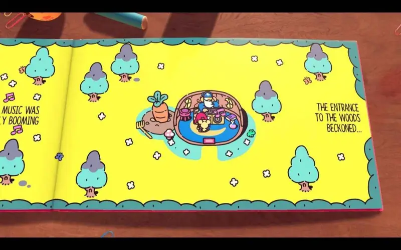 Storybook in The Plucky Squire