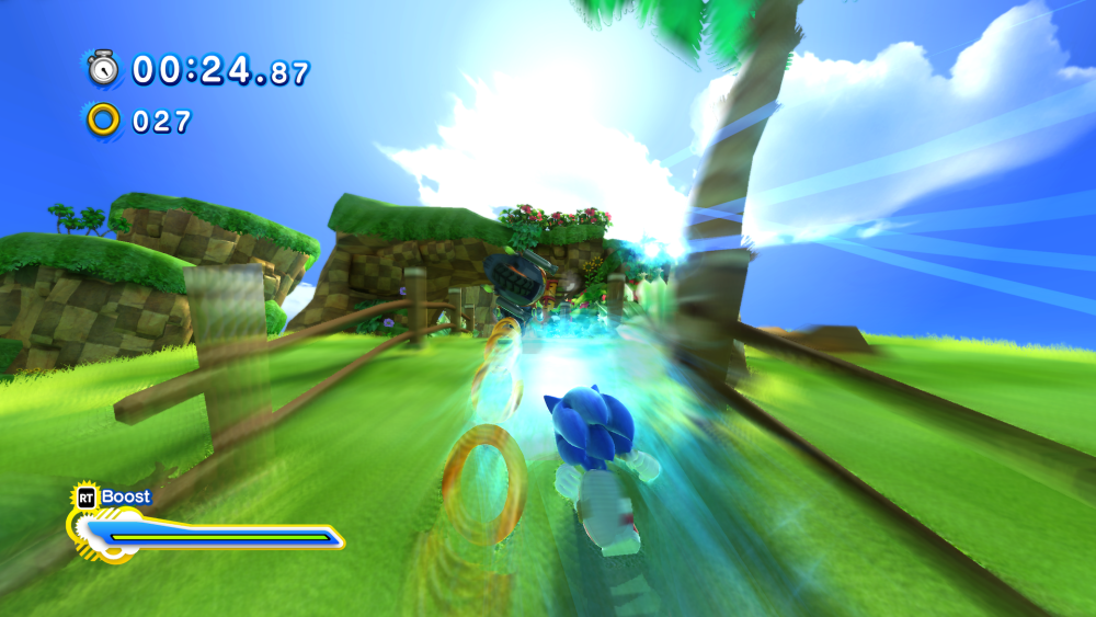 Sonic Generations gameplay