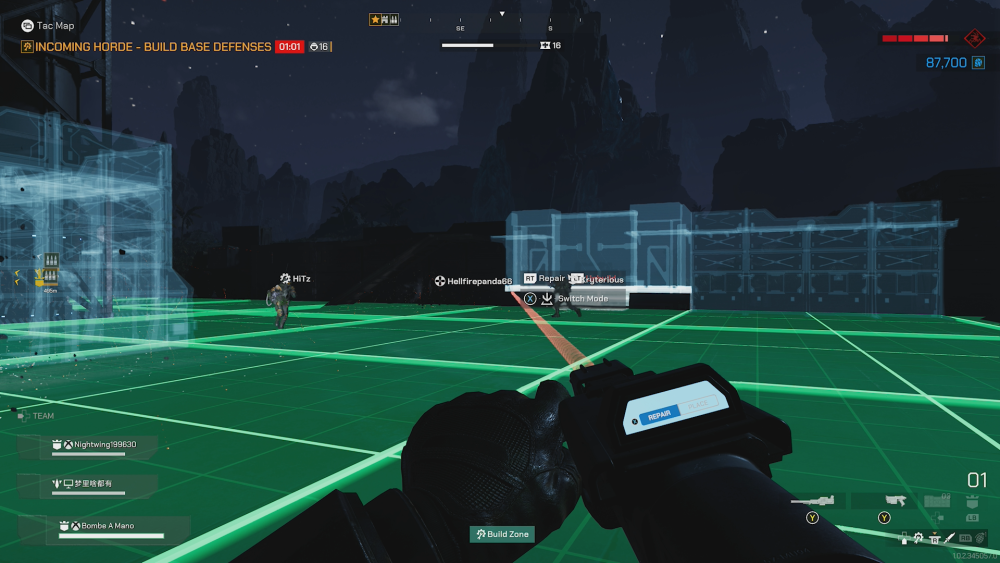 Build base defences quickly so you are not over run
