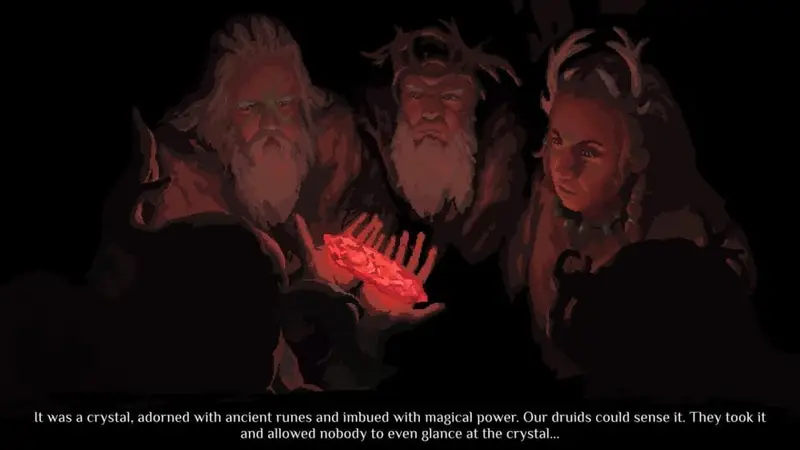 Story cut scene from intro