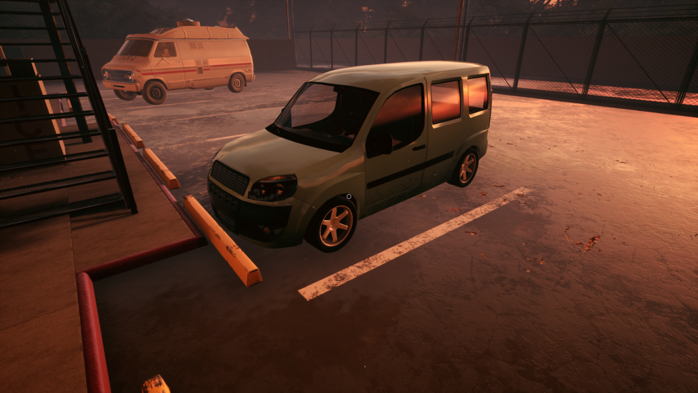 Image of a Green Turin Van.