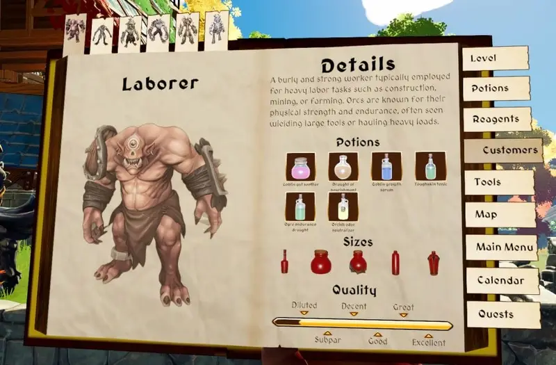 Potion Shop Simulator Laborer
