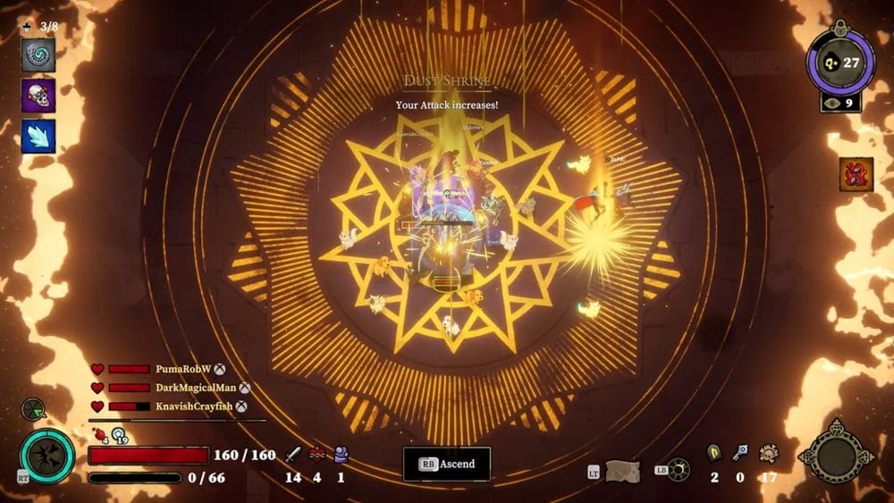 The end of an ascension battle