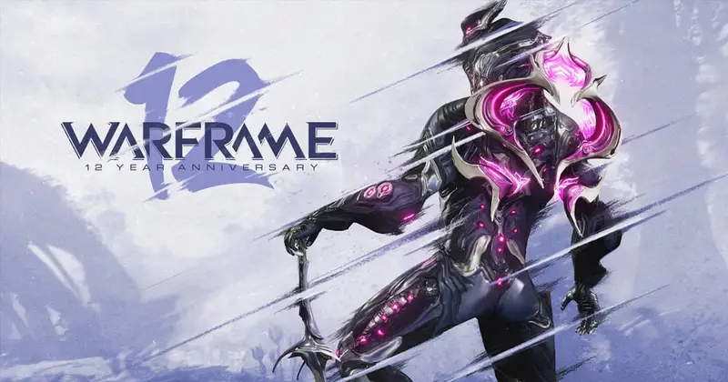 Warframe 12 year anniversary