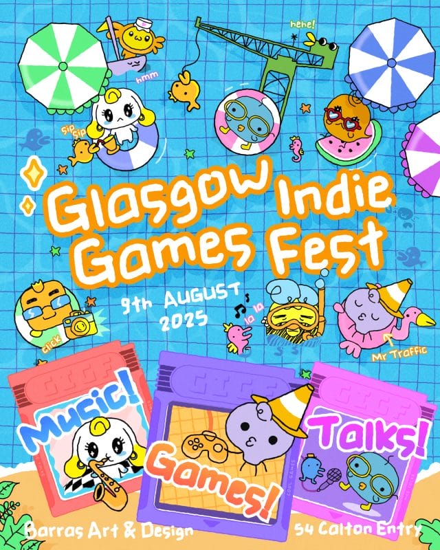 Glasgow Independent Games Festival poster