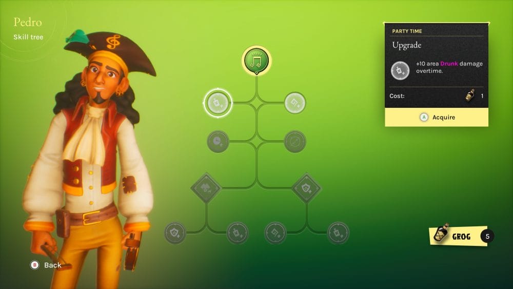 Trident's Tale crew upgrade