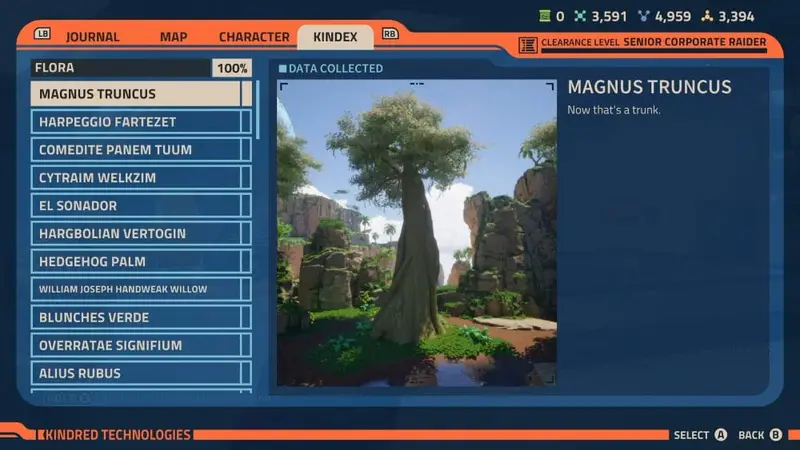 Magnus Truncus tree in Revenge of the Savage Planet