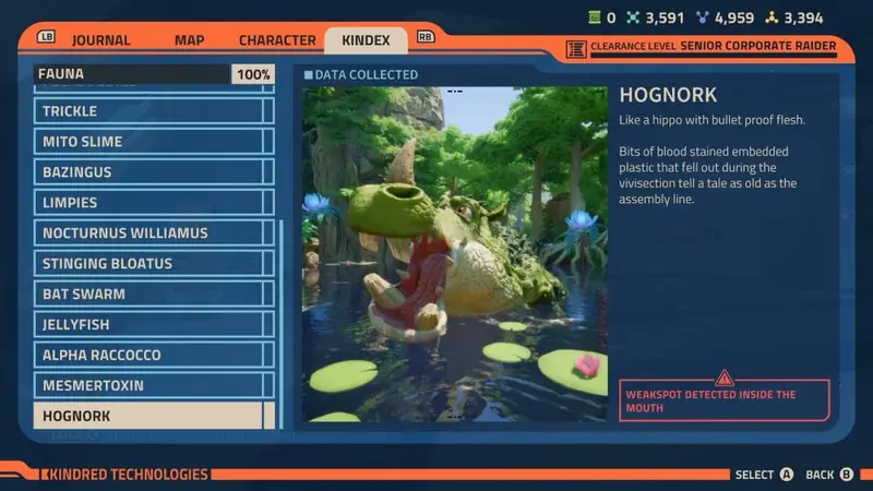 Hognork Beast in Revenge of the Savage Planet