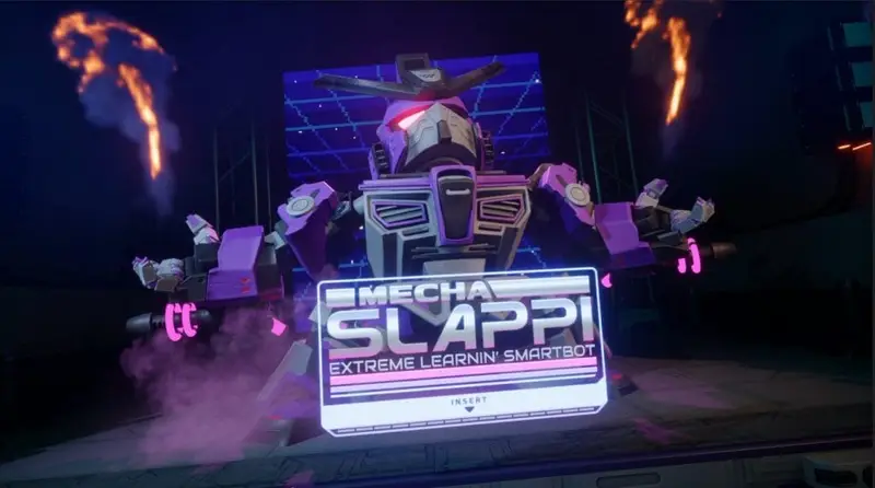 Mecha Slappi Boss found in Revenge of the Savage Planet