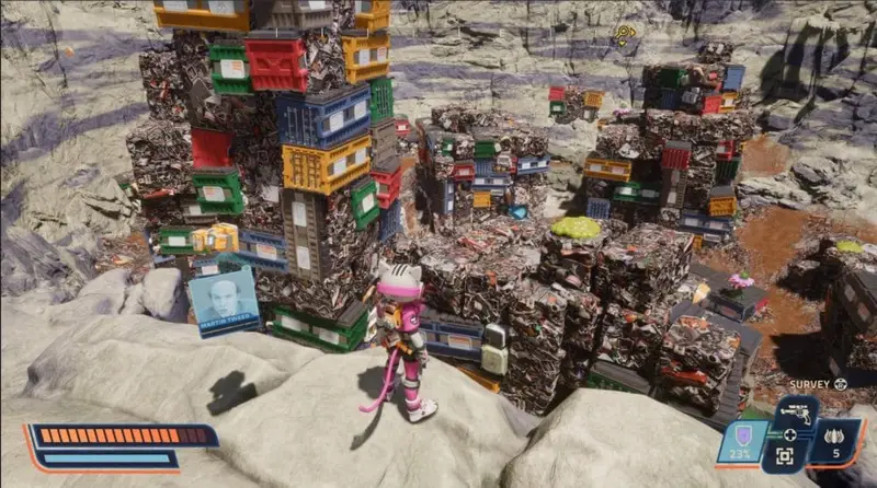 Trash Pile location for Trash is King achievement in Revenge of the Savage Planet