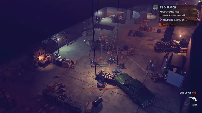 The Precinct gunfight