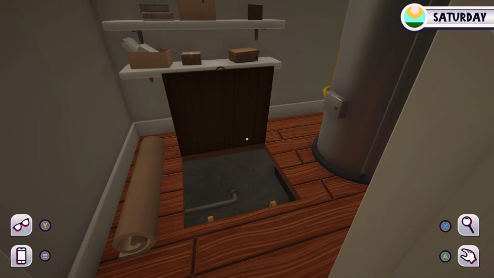Trap Door to open for Underworld achievement in Date Everything!