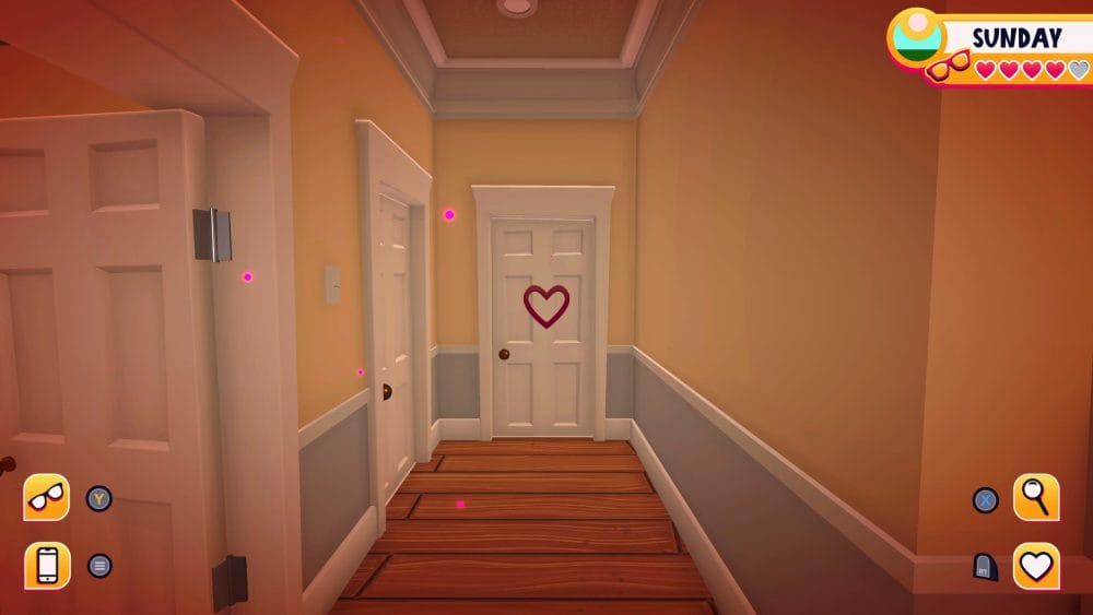 Locked Attic Door in Date Everything