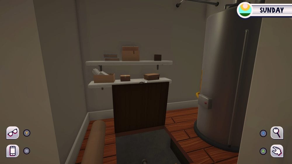 Crawlspace boxes to examine in Date Everything!