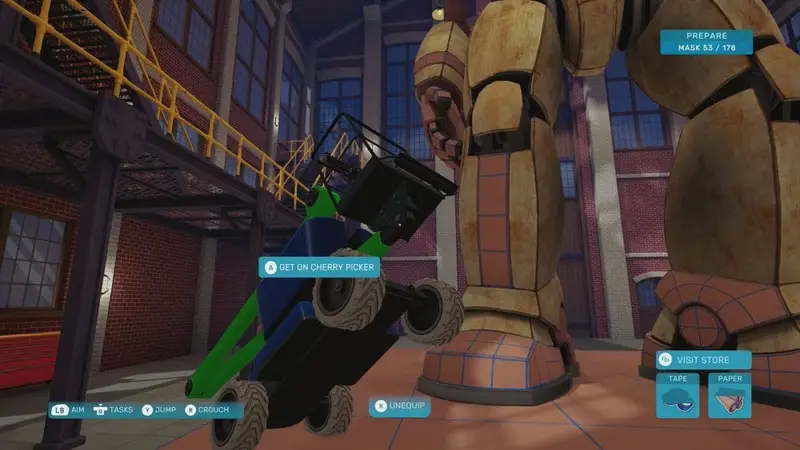Spray Paint Simulator extreme cherry picker