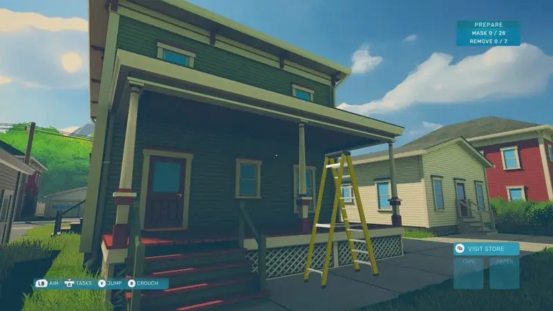 Spray Paint Simulator Climb Ladder