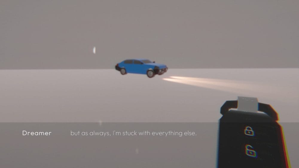 Finding your car in A Dream About Parking Lots
