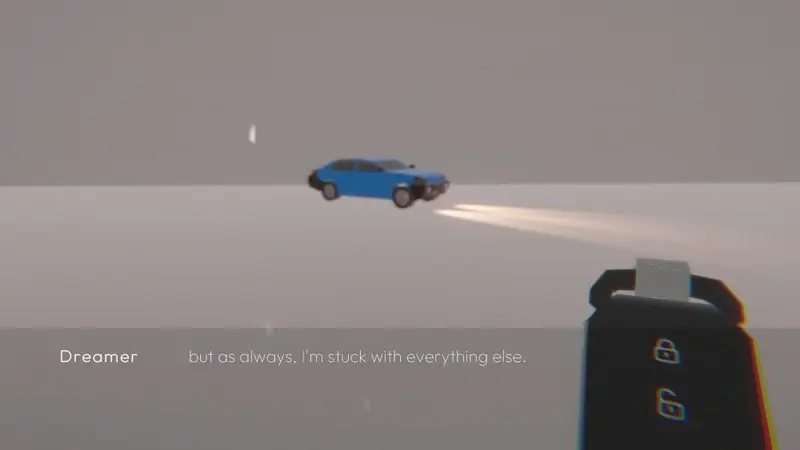 Finding your car in A Dream About Parking Lots