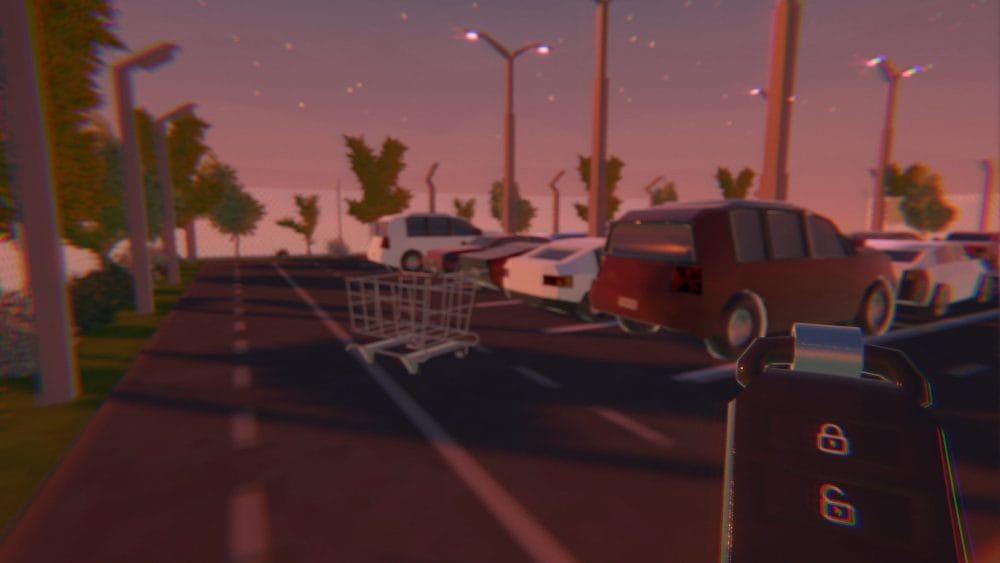 A parking lot in A Dream About Parking Lots