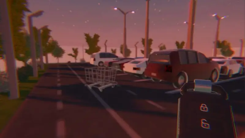 A parking lot in A Dream About Parking Lots