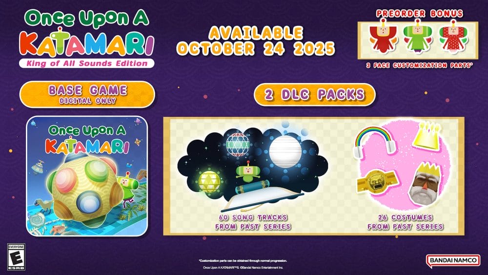 Once Upon A Katamari DLC Packs