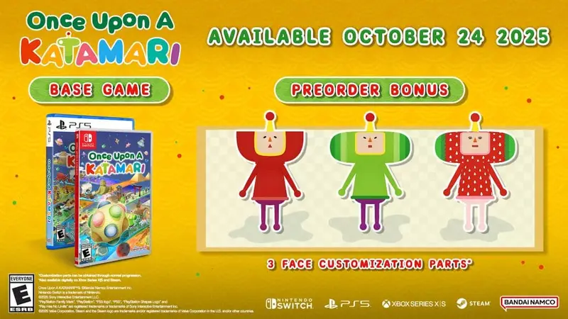 Once Upon A Katamari Pre-Order Customization