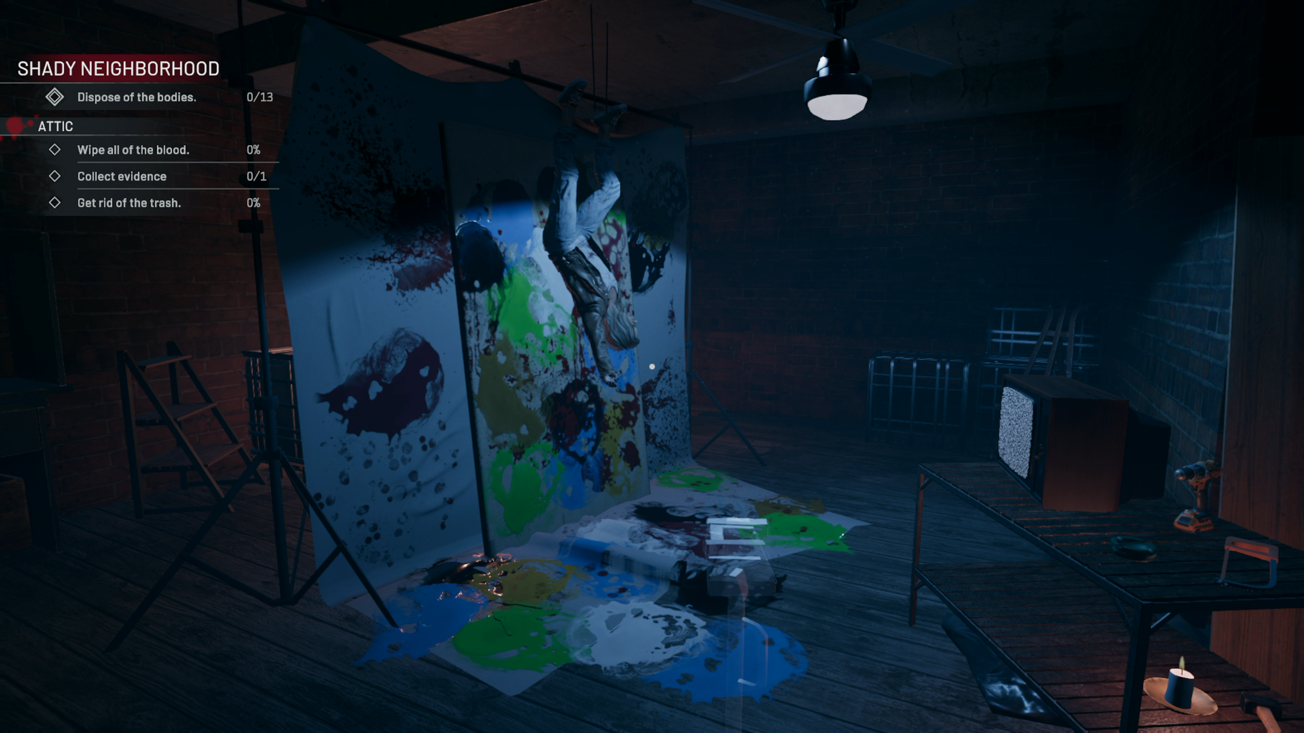 Crime Scene Cleaner Body in the Attic
