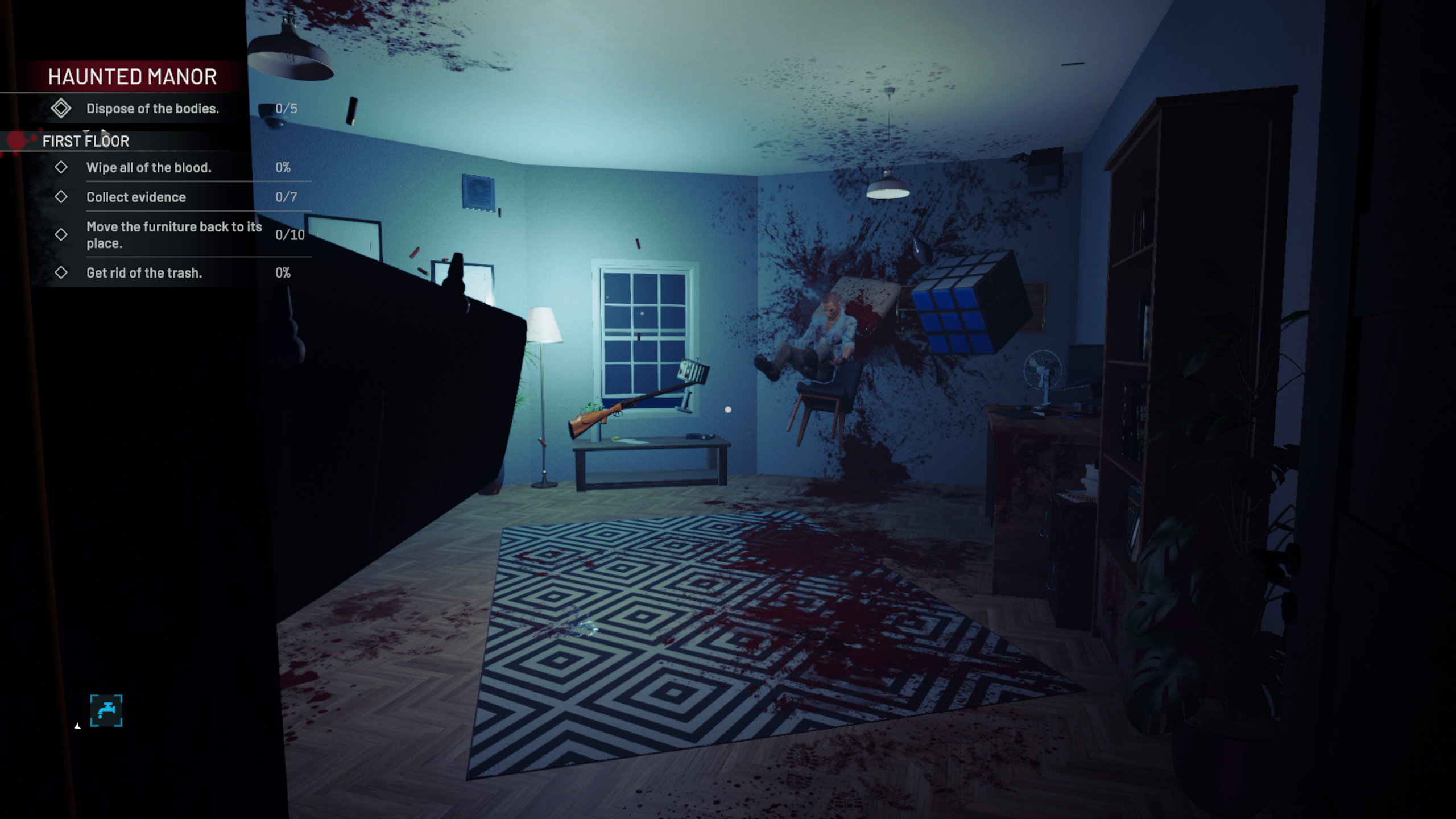 Crime Scene Cleaner - Short Circuit - Shotgun Room