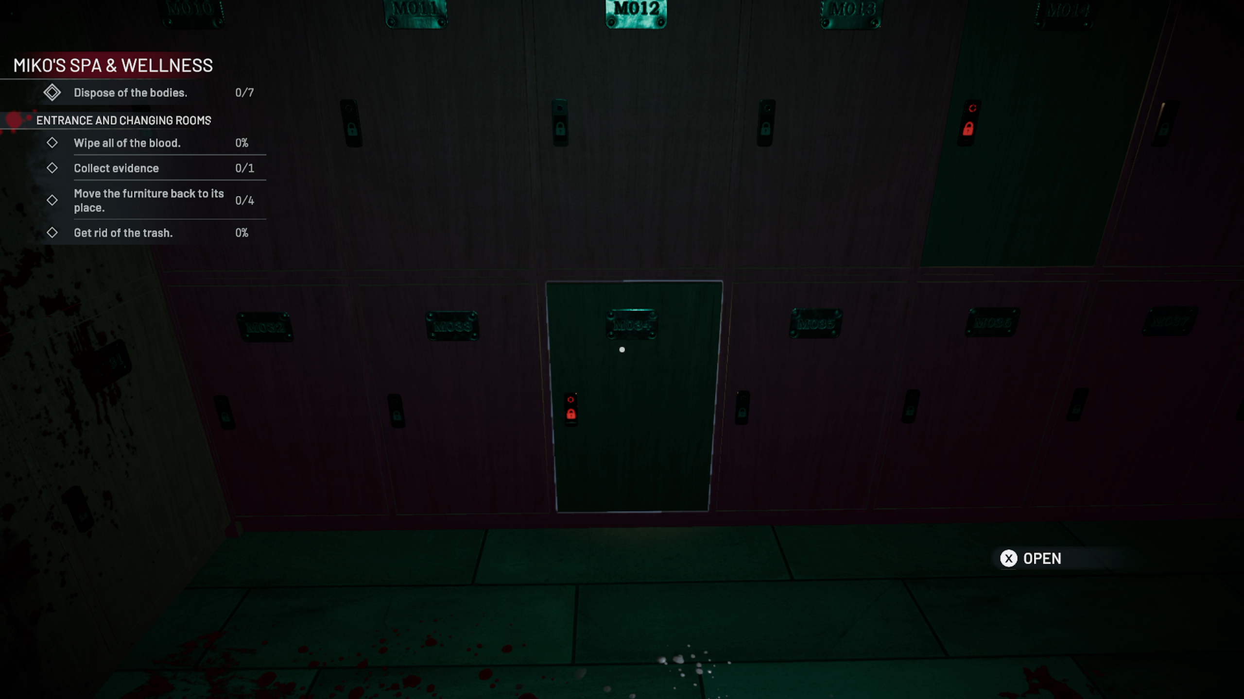 Crime Scene Cleaner Trial By Blood M034 Locker