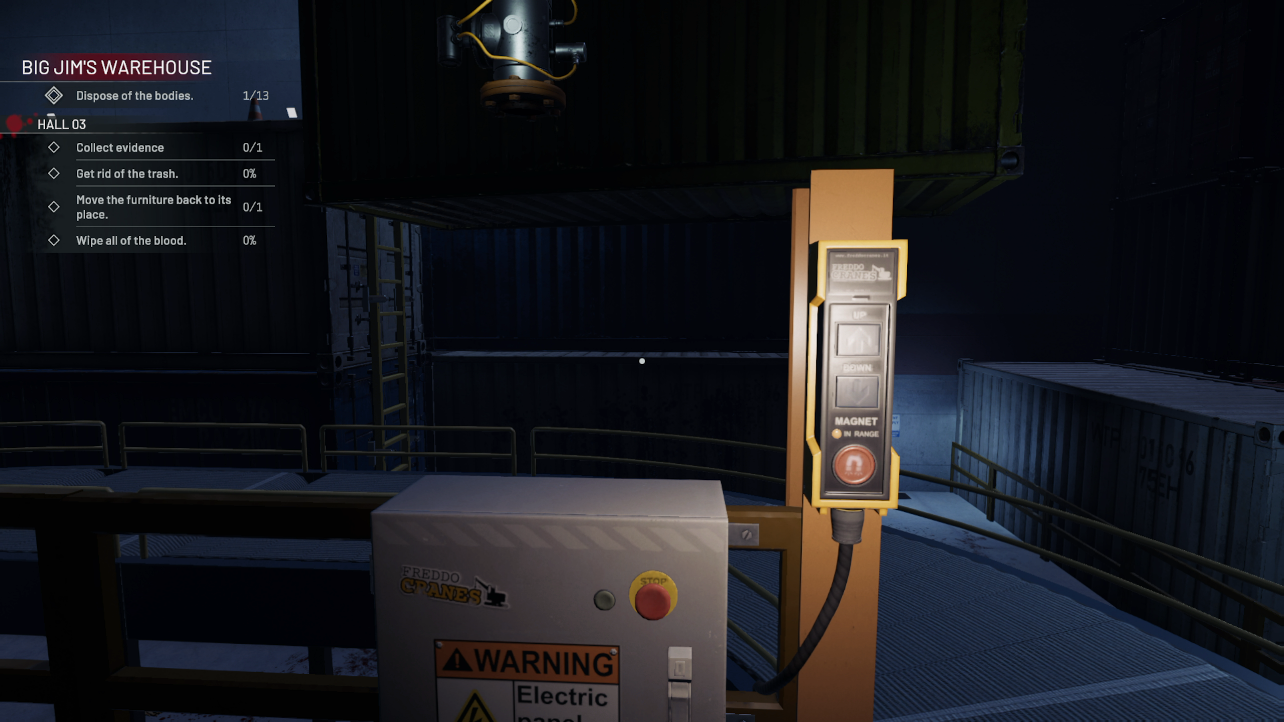Crime Scene Cleaner - Call in Dead - Crane Lift