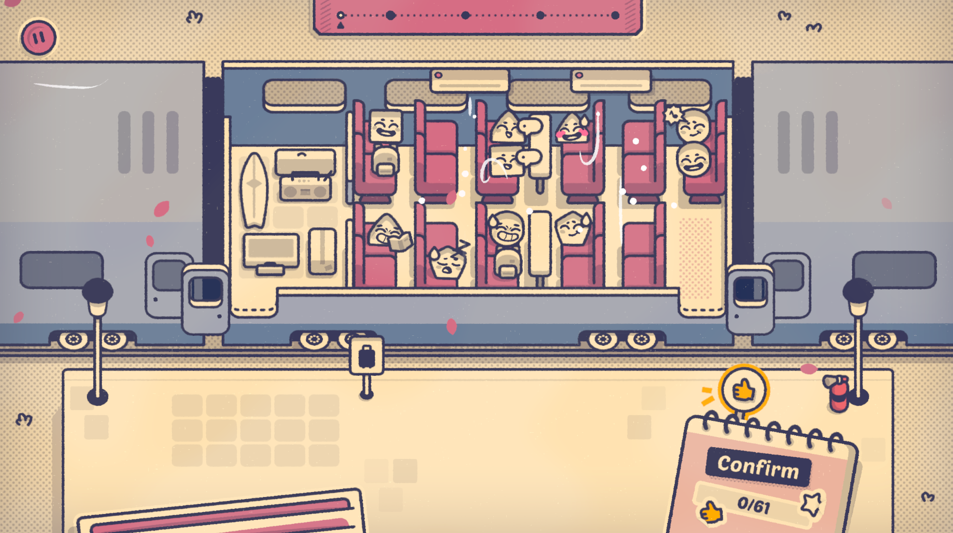 Is This Seat Taken? New York Train