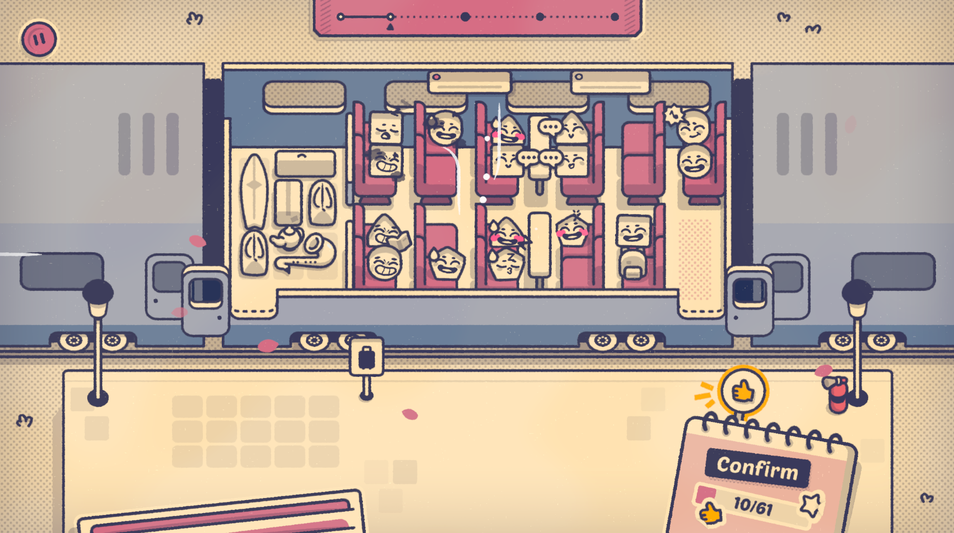 Is This Seat Taken? New York Train