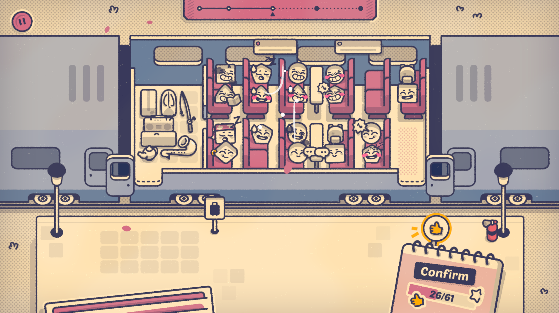 Is This Seat Taken? New York Train