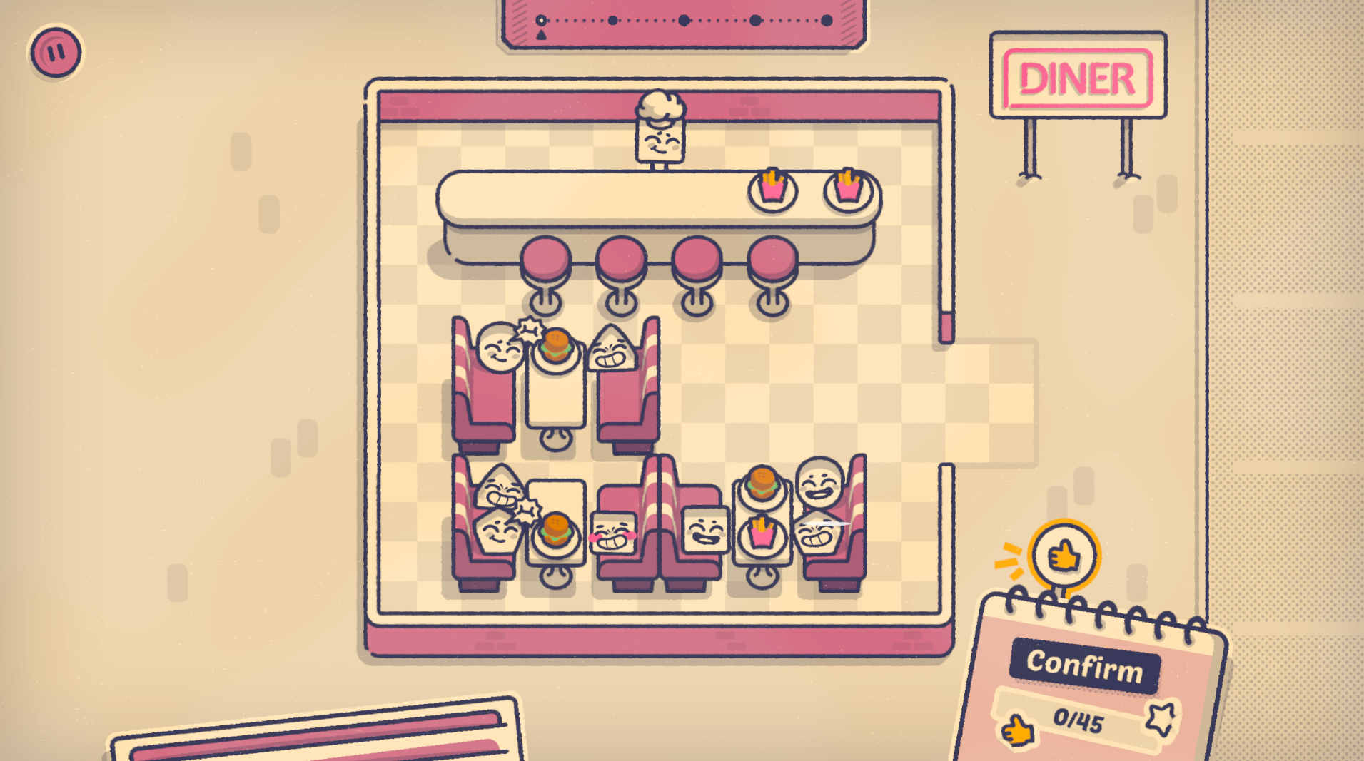 Is This Seat Taken? New York Diner