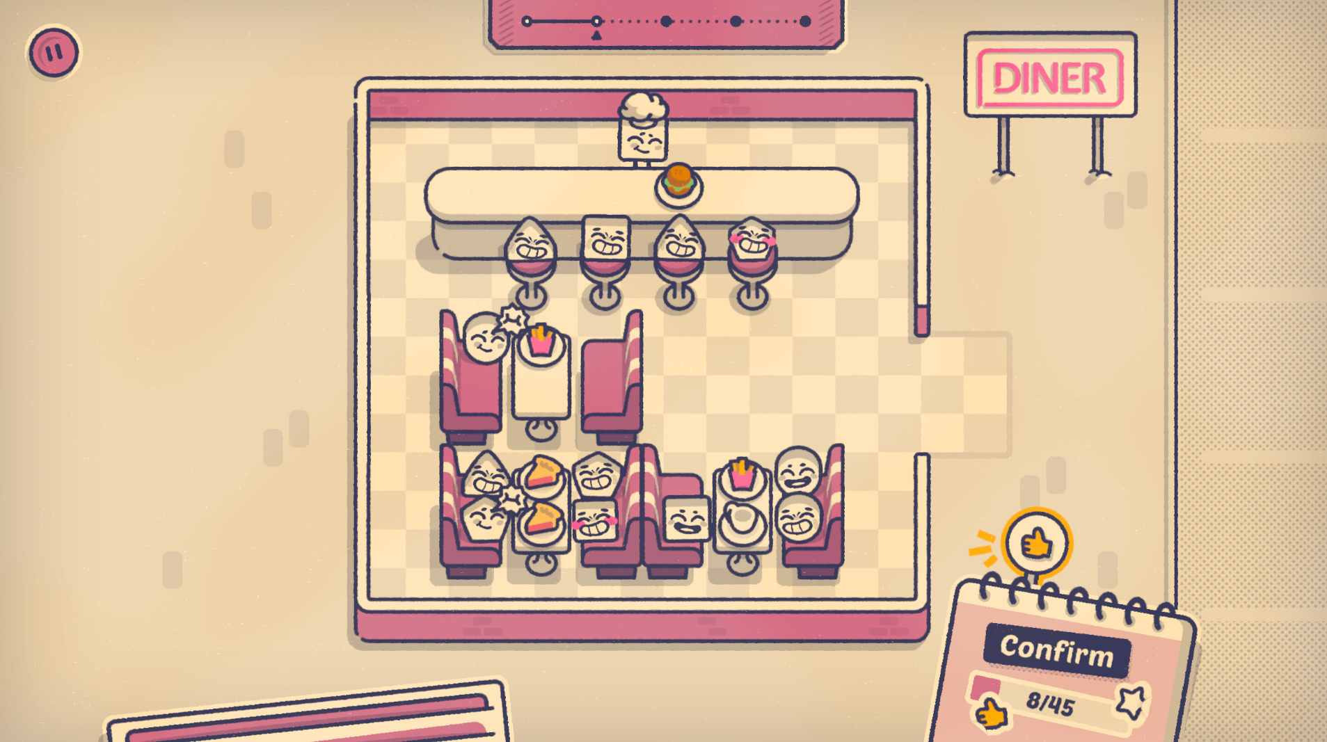 Is This Seat Taken? New York Diner