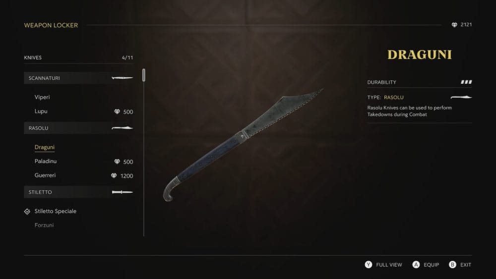 Rare Weapon Expert: Stabby