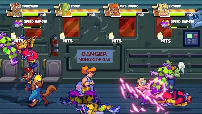 Toxic Crusaders Beat-'em-up