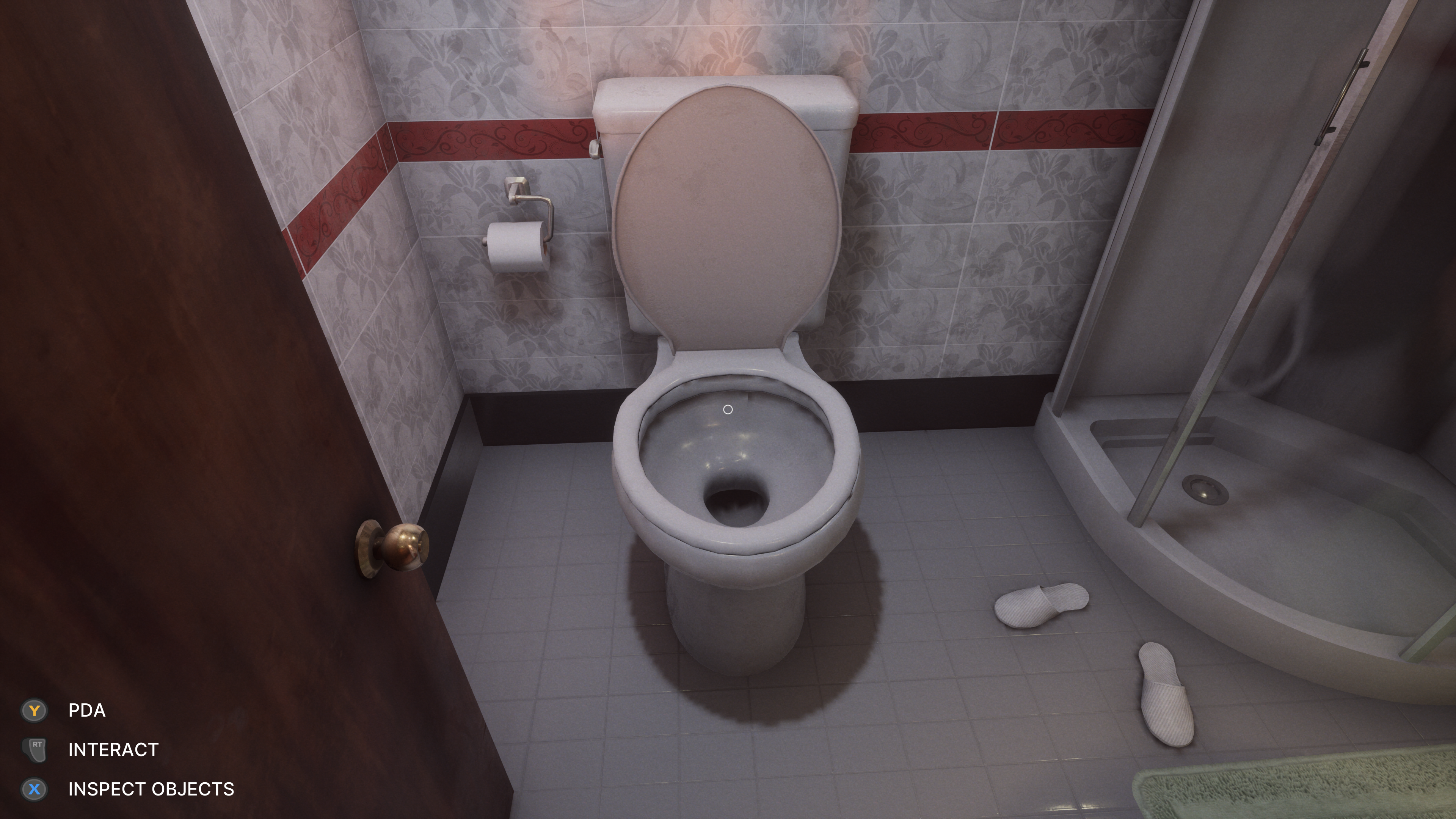 Toilet to interact with in Detective - Crime Scene