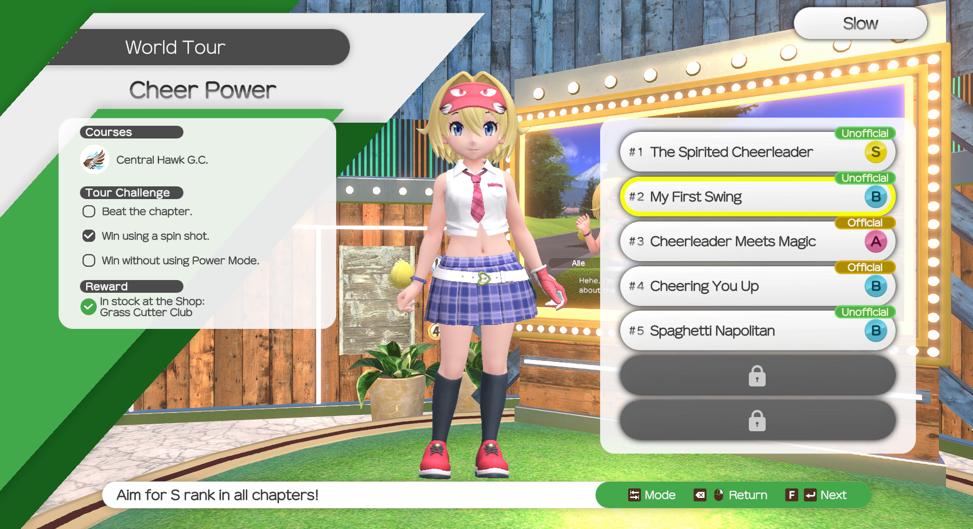 Everybody's Golf Hot Shots Aile