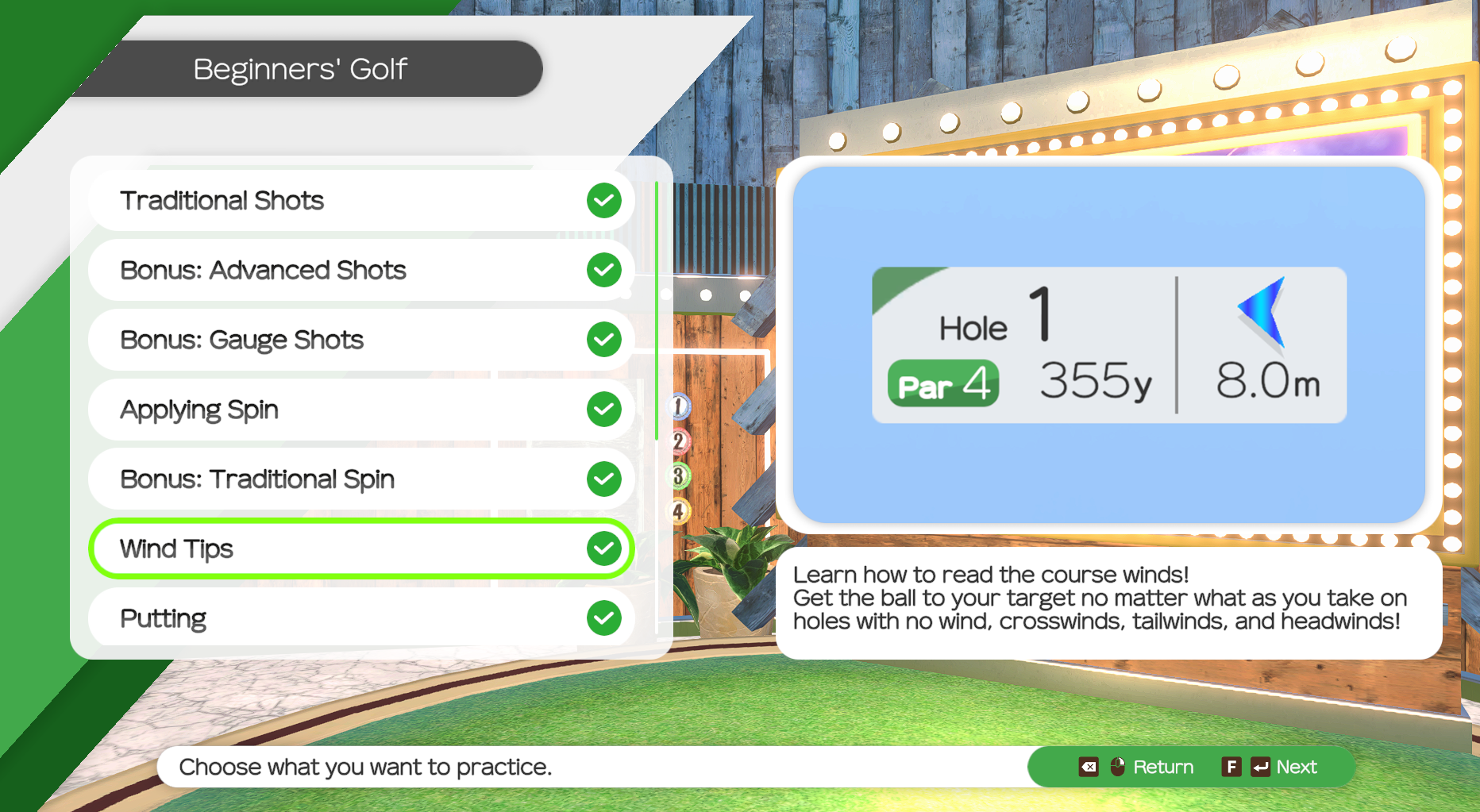 Everybody's Golf Hot Shots Tutorial