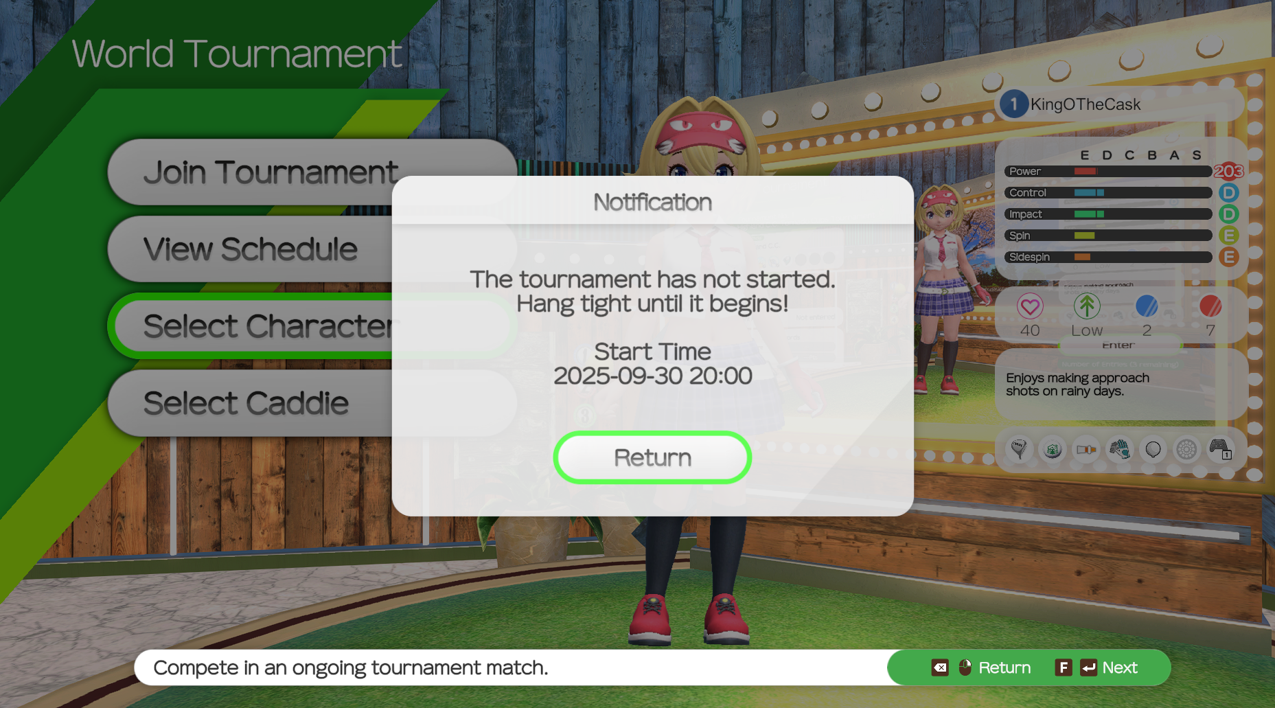 Everybody's Golf Hot Shots World Tournament