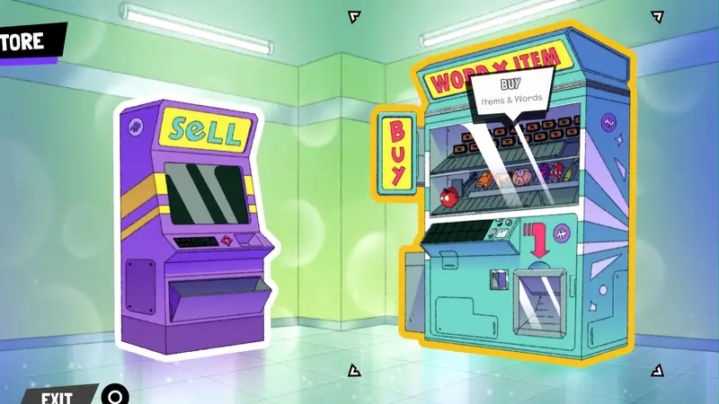 Wander Stars Shop, vending machine to spend honour 