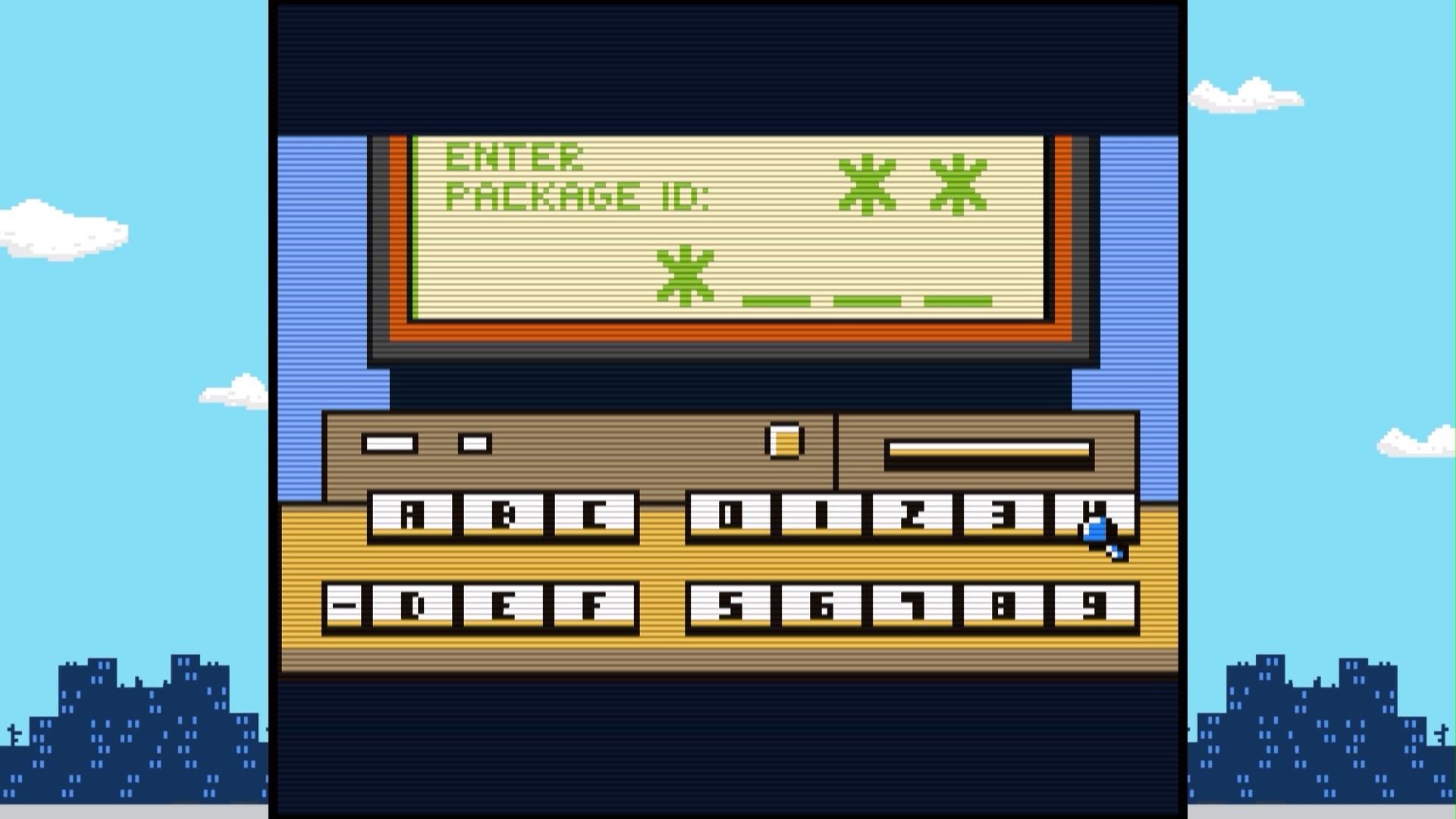 Inspector Waffles Early Days Mad Catter's puzzles. Computer interface