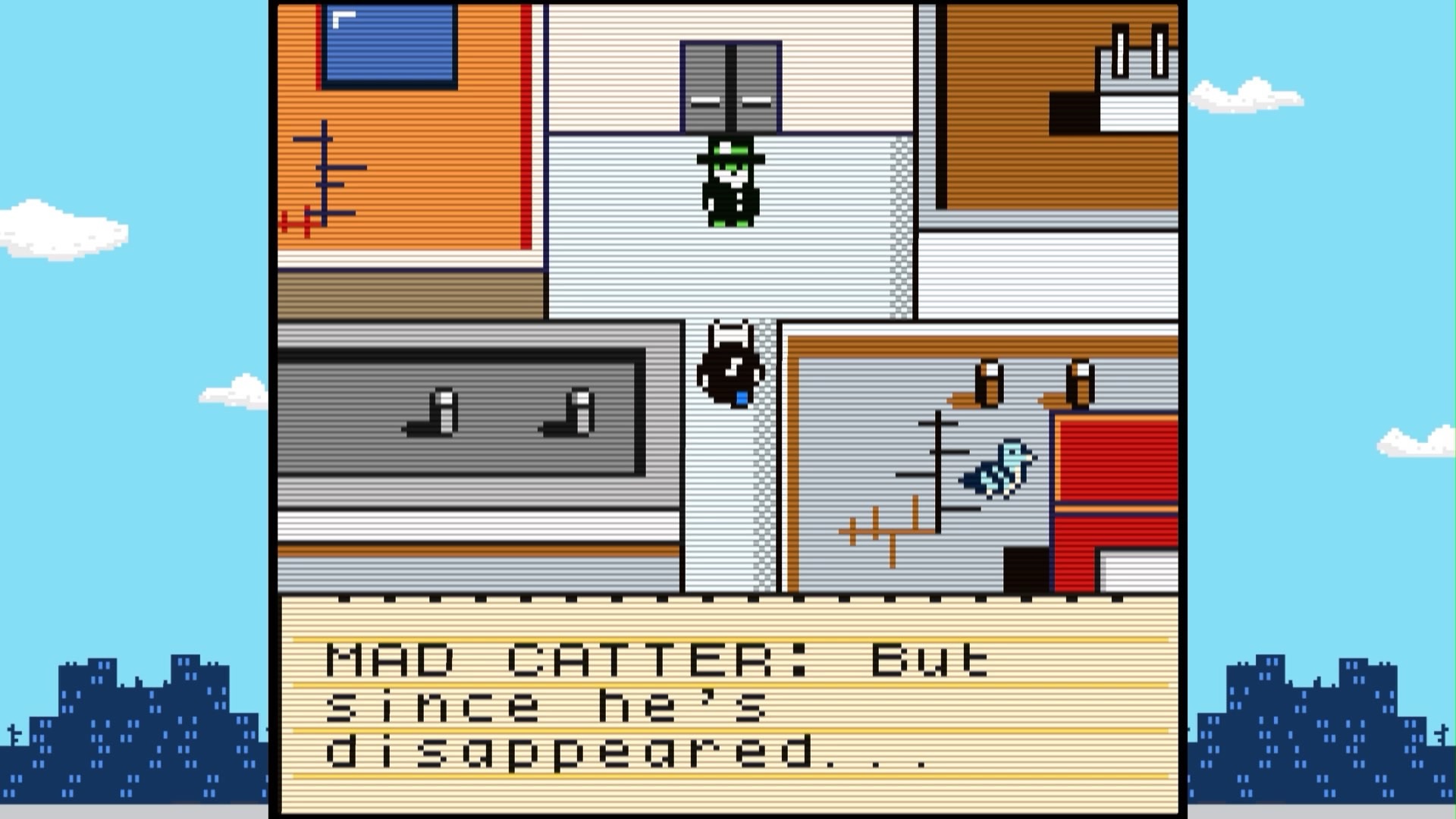 Inspector Waffles Early Days Mad Catter's Case 1. puzzles Meeting the Mad Catter