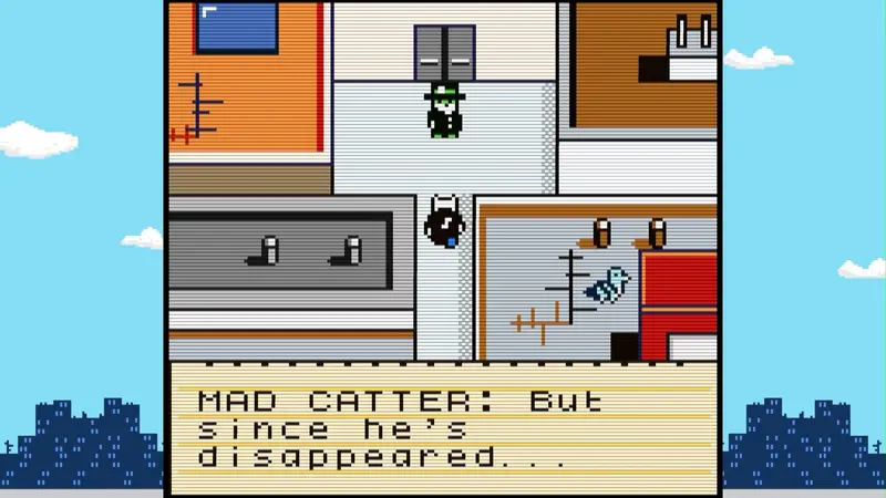 Inspector Waffles Early Days Mad Catter's Case 1. puzzles Meeting the Mad Catter